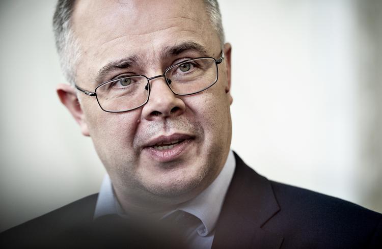 Howard Wilkinson ved høringen i Folketingets Erhvervs-, Vækst- og Eksportudvalget tidligere på ugen.  Liselotte Sabroe/Ritzau Scanpix