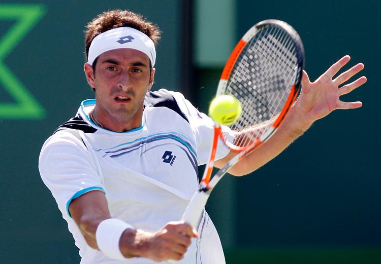 Potito Starace  var i sin storhedstid fremme som nr. 27 på verdensranglisten. Han stoppede karrieren i 2015. Lynne Sladky/AP