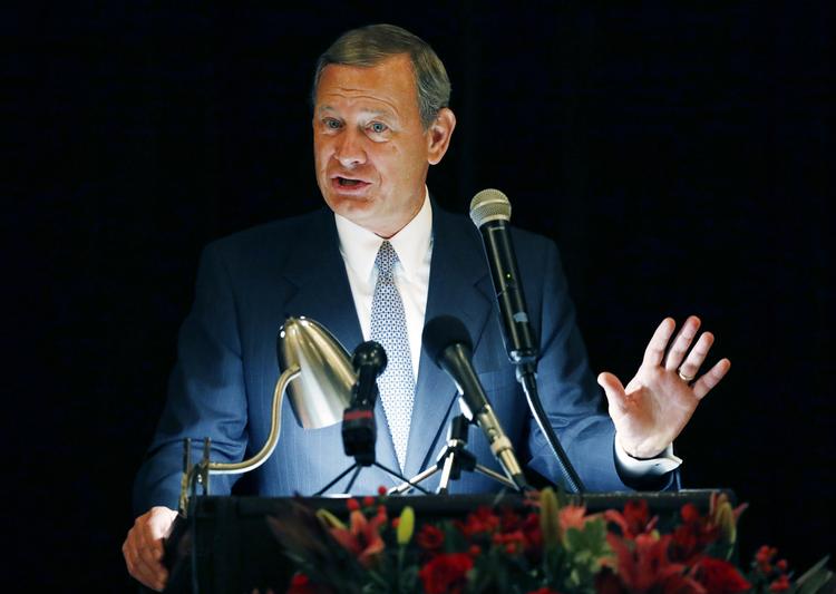 »Der findes ikke Obama-dommere, Trump-dommere, Bush-dommere eller Clinton-dommere, siger John Roberts. Rogelio V. Solis/AP