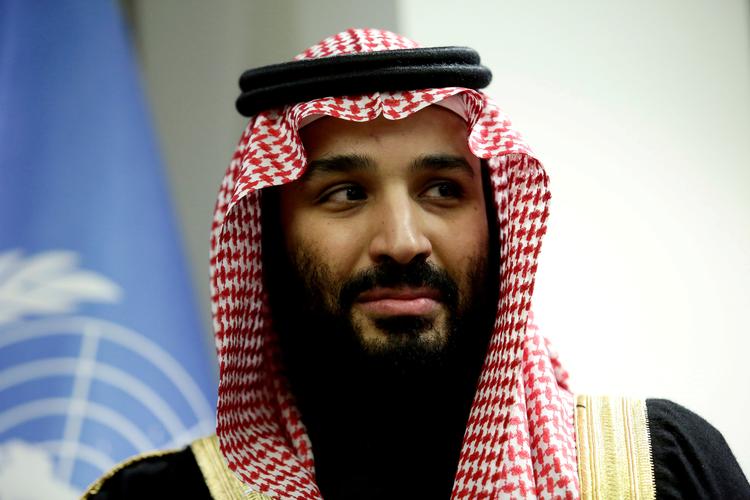 Saudi-Arabiens kronprins, Mohammed bin Salman, er omgivet af mistanker om, at han gav ordre til drabet på Jamal Khashoggi, men det nægter landets udenrigsminister. Amir Levy/Ritzau Scanpix