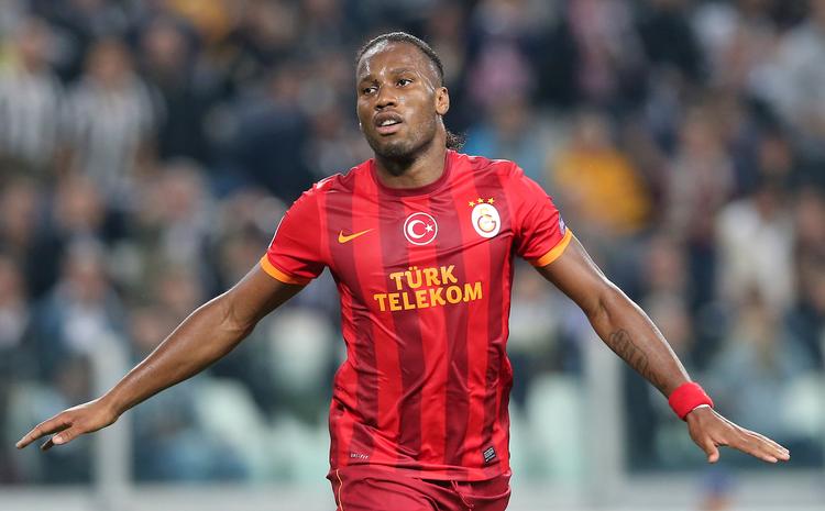 Didier Drogba spillede i to sæsoner for den tyrkiske klub Galatasaray. Antonio Calanni/AP