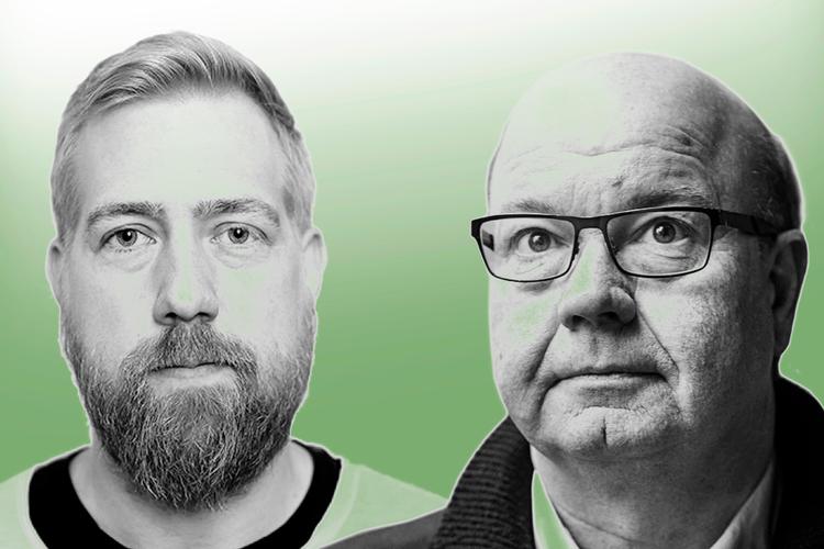 Jeppe Laursen Brock og Jesper Møller debatterer Football Leaks. 