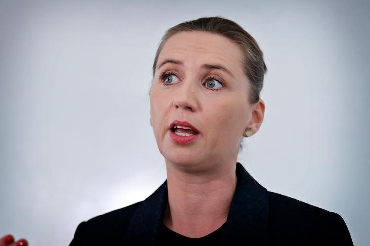 »Hvis du ikke bliver statsminister, så kan du godt blive sælger i Danish Crown«, konstaterede CEO i Danish Crown Beef, Finn Klostermann, efter Mette Frederiksens tale ved Jysk Landbrugs debatmøde i Billund. Foto: Jens Dresling/POLFOTO