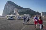Spanien vil have ret til at forhandle direkte med Storbritannien om Gibraltar med den berømte klippe efter Brexit. Foto: Marcos Moreno/AP
