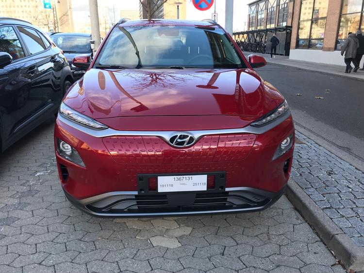 Hyundai Kona El kommer på markedet i januar. Pris 300.000 kroner. 