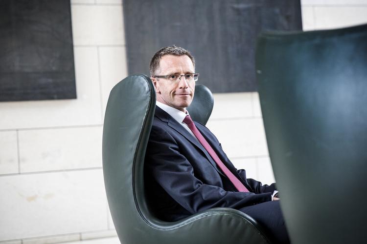 Synet Om Christian Hyldahl, øverste chef for Nordens største pengetank Nordea Asset Management.
   Foto: Stine Bidstrup/POLFOTO