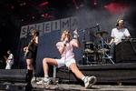 Sangeren Soleima er en af de kunstnere, Mercedes-Benz de senere år har samarbejdet med. Her ses hun på årets Northside Festival. Foto: Casper Dalhoff