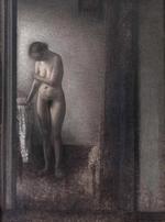Vilhelm Hammershøi, ’Stående Kvinde’, 1909-10, Statens Museum for Kunst Foto: Statens Museum for Kunst