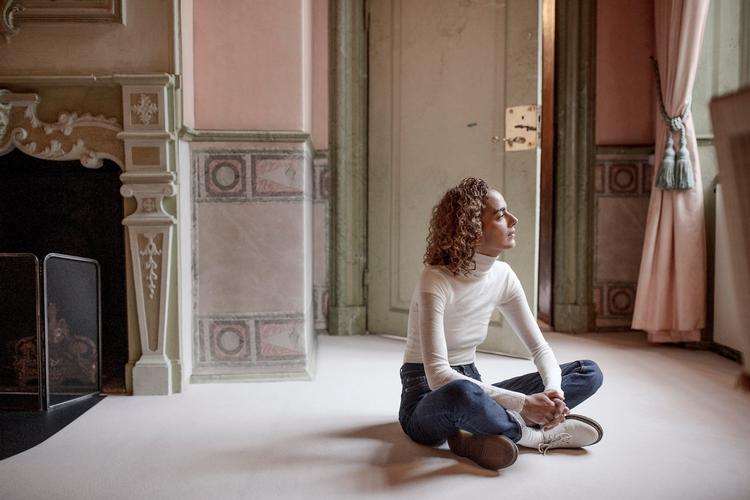 Leïla Slimani er aktuel med en bogen ’Sex et mesonges’, der har skabt debat blandt muslimer. Foto: Miriam Dalsgaard/POLFOTO