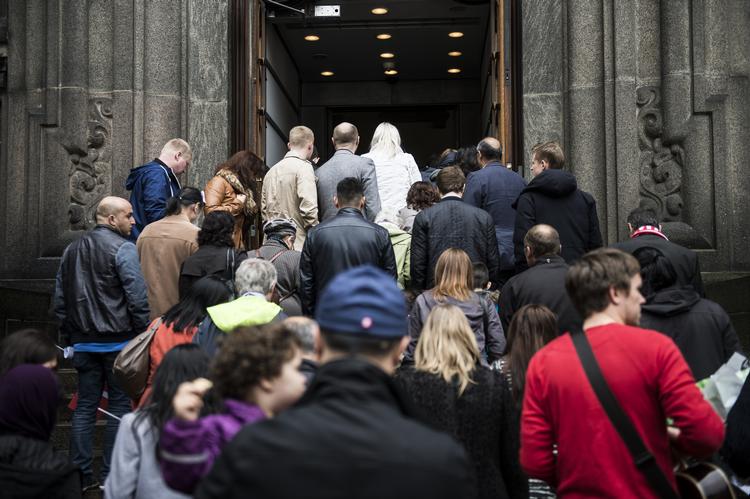 Hvert år fejres statsborgerskabsdagen ved, at alle nye danske statsborgere bliver inviteret i Folketinget.  Foto: Sebastian Buur Gunvald (arkiv)/POLFOTO