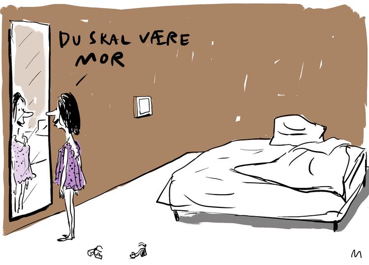 Arkivtegning Mette Dreyer
