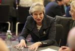 Theresa May skal forsøge at overbevise det britiske parlament til at stemme for den Brexit-aftale, hun har lavet med EU-landene.  Foto: Liam Mcburney/AP