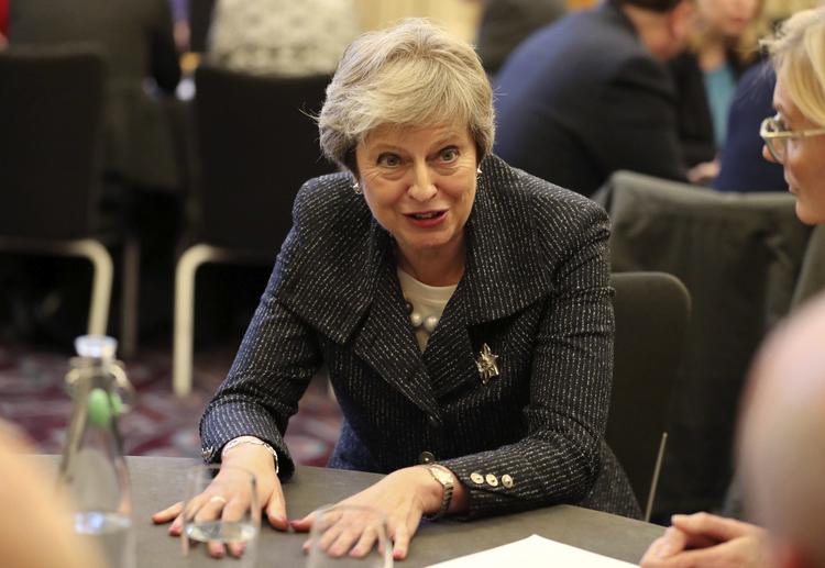 Theresa May skal forsøge at overbevise det britiske parlament til at stemme for den Brexit-aftale, hun har lavet med EU-landene.  Foto: Liam Mcburney/AP