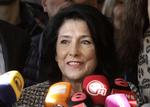  66-årige Salomé Zurabisjvili bliver det første kvindelige statsoverhoved i den tidligere sovjetrepublik Georgien. Foto: Shakh Aivazov/AP
