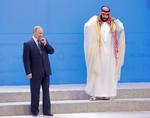 Ruslands Vladimir Putin og Saudi-Arabiens Mohammed bin Salman ved G20-topmødet i Buenos Aires. Foto: Pablo Martinez Monsivais/AP