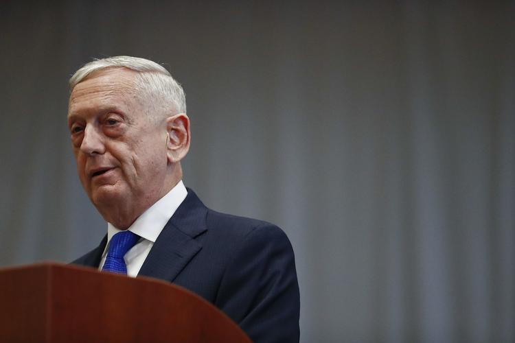 USA's forsvarsminister, Jim Mattis. Foto: Brynn Anderson /AP