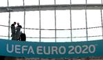 Udover EM-lodtrækningen brugte Uefa også søndagens på at offentliggøre beslutningen om, at der kommer en ny klubturnering i 2021.
   Foto: Brian Lawless/AP
