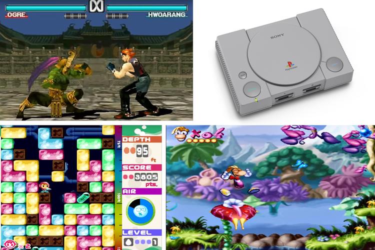 Spil som 'Mr. Driller', 'Tekken 3' og 'Metalgear' er blandt dem, producenterne vil give en revival i en ny udgave af PlayStation Classic. Foto: PlayStation Nordic / Screendump
