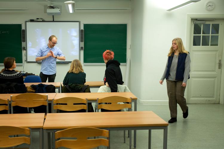 
    Reportage fravær i gymnasiet. 
   Foto: Therese Jægtvik/POLFOTO
