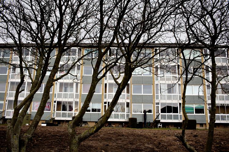 I bebyggelsen Motalavej, Korsør, bor 1.700 mennesker i en af landets hårdeste ghettoer. Men de store medier har ikke været helt skarpe i dækningen af regeringens ghettolister. Arkivfoto Martin Lehmann