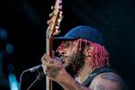 Bag alteregoet Thundercat står den virtuose bassist og komponist Stephen Bruner. Her ses han på   Northside festival i år.  Arkivfoto: Casper Dalhoff