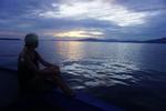 Ud for den lille ø Bunaken kan man tage på dyk i solopgangen. Foto: Maria Skjødt