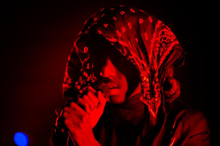 Devonte Hynes alias Blood Orange har med 'Negro Swan' begået et stærkt moderne soulalbum. Her spiller han i Den Grå Hal på Christinia, november 2018. Foto: Martin Lehmann/POLFOTO