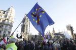 Storbritannien har været præget af demonstrationer for og imod brexit de seneste uger. Foto: Tim Ireland/AP