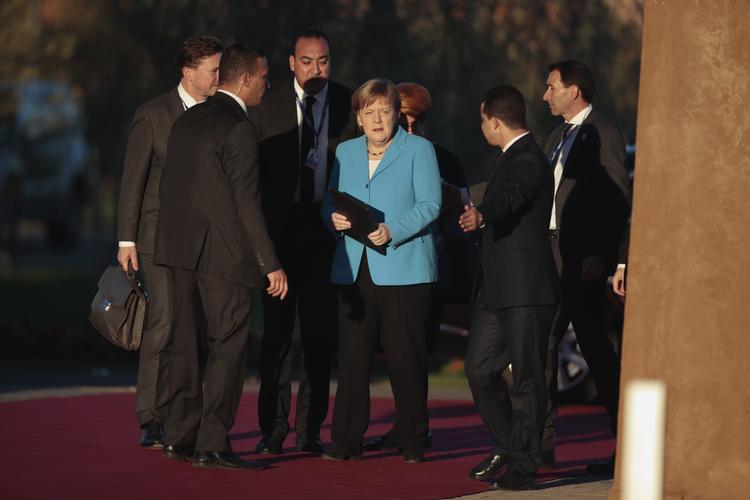 Angela Merkel er blandt de regeringschefer, der har valgt at deltage i mødet i Marrakesh. Foto: Mosa'ab Elshamy/AP