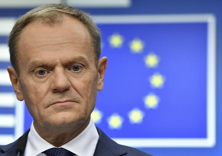 EU's præsident, Donald Tusk, har fået tre breve fra Boris Johnson. Foto: Geert Vanden Wijngaert/AP