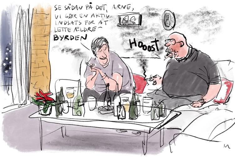 
    Statistisk set, Dagens tegning 10.12.18
   Tegning: Mette Dreyer