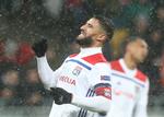 Den franske landsholdsspiller Nabil Fekir blev spilleren, der sendte Lyon videre i Champions League onsdag aften i iskolde Kijev på bekostning af Shakhtar.
   Foto: Efrem Lukatsky/AP