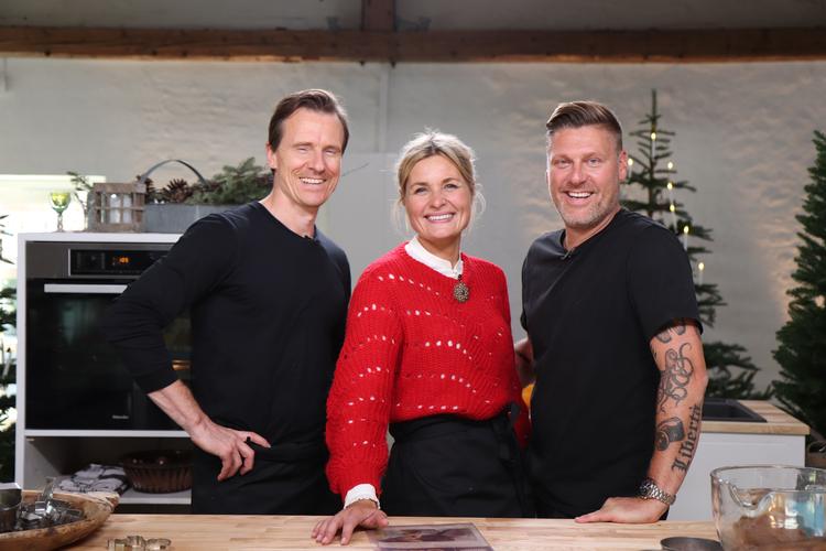 Katrine er tredjehjul, mens Timm og Markus mandeflirter Foto: Steen Klitgaard Jaacks/DR