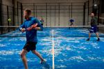 Padel er en blanding af tennis og squash. Spillet er nyt i Danmark, men populært i Sydamerika.  Foto: Joachim Ladefoged