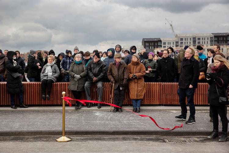 Et formelt øjeblik er ovre. Foto: Emma Sejersen/POLFOTO