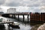 Alfred Nobels Bro skal forbinde Enghave Brygge og Teglholmen i Sydhavnen over Frederiksholmløbet. Foto: Emma Sejersen/POLFOTO