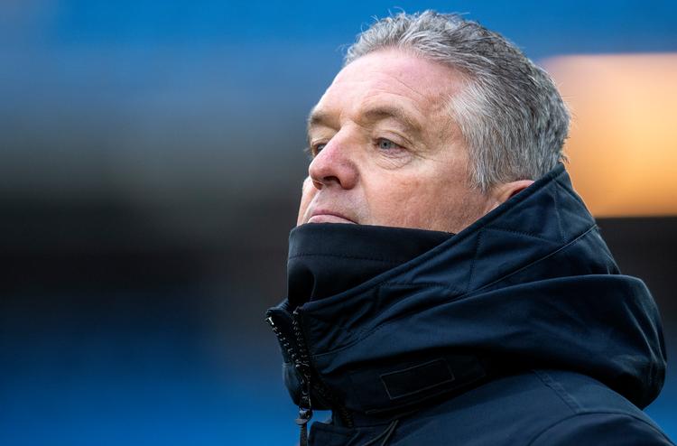 Efterårets træner bliver John Lammers fra Esbjerg, der har formået at skabe et konkurrencedygtigt mandskab i Esbjerg, som har taget turen højt op i superligatabellen.
   Foto: John Randeris/Ritzau Scanpix