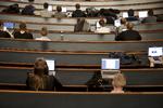 Akademikernes A-kasse er landets største med cirka 230.000 medlemmer - blandt andet 25.000 studerende fra universiteter og højere læreanstalter.
   Foto: Lasse Kofod (arkiv)/POLFOTO