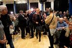 
 Udlændinge- og integrationsminister Inger Støjberg ankommer til debatmøde om Lindholm i Vordingborg.
   Foto: Peter Hove Olesen/POLFOTO