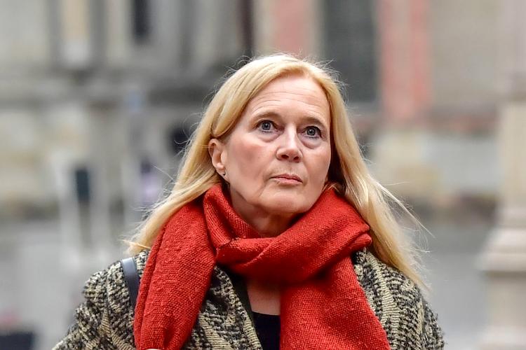 Katarina Frostenson har ikke deltaget i Det Svenske Akademis arbejde det seneste år. Hun afviser, at hun skal have røbet hemmeligheder om nobelprisen til sin mand, den voldtægtsdømte Jean-Claude Arnault.  Foto: Jonas Ekstromer/AP
