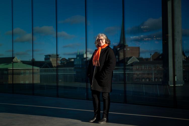 Formand for Forfatterskolens bestyrelse, Bodil Marie Stavning Thomsen, fik ikke hjælp fra kulturministeren til at rydde op efter uro og rektorfyring. Nu må skolen spare studieturen væk.
   Arkivfoto Therese Jægtvik