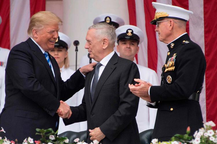 Mange er dybt bekymrede for USAs udenrigspolitik efter at forsvarsminister Jim Mattis erklærede, at han går af til februar.  Foto: Jim Watson/Ritzau Scanpix