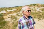 Keld Hansen viste i sommer Politiken rundt på det areal, hvor Søndervig Feriepark skal bygges. Foto: Andreas Haubjerg/POLFOTO