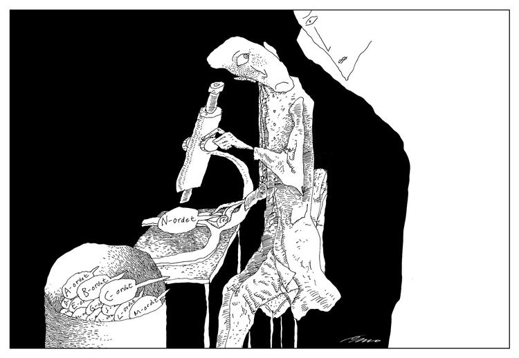 Arkivtegning Per Marquard Otzen