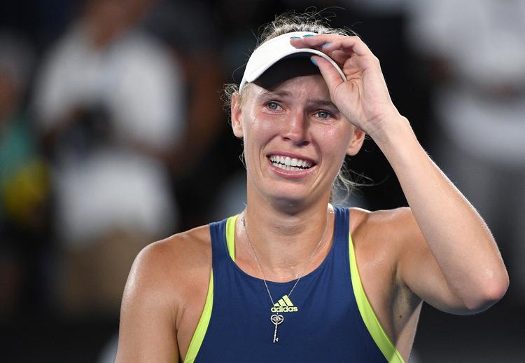 
    Caroline Wozniacki vandt karrierens største sejr, da hun i januar strøg til tops i Grand Slam-turneringen Australian Open.
   Foto: Andy Brownbill/AP