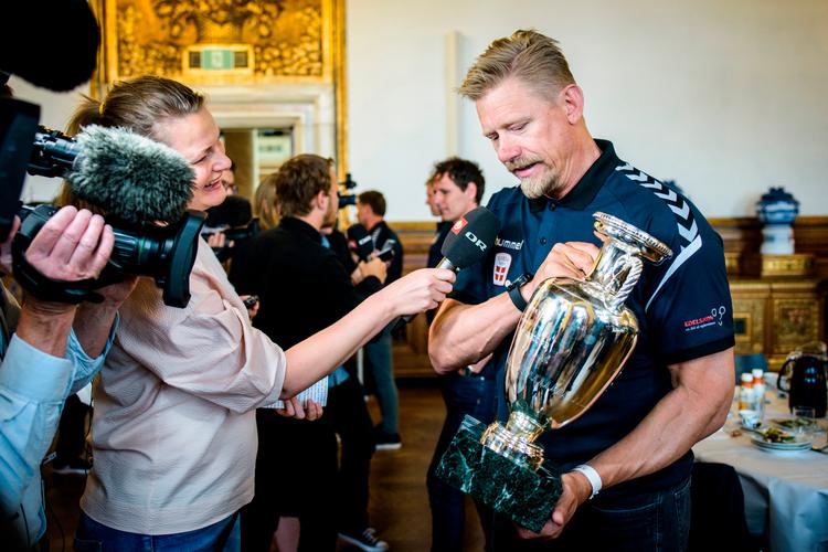 Fra 1991 til 1999 spillede Peter Schmeichel i Manchester United. Nu fristerr et ledigt job i klubben den store målmand.
   Foto: Anders Rye Skjoldjensen/POLFOTO