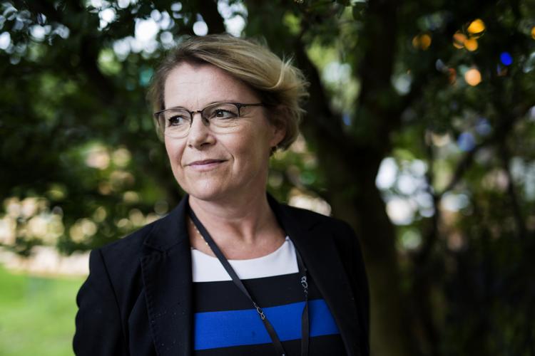 Rutsjebanen bliver noget, der vil appellere til rigtig mange mennesker - også dem, der normalt ikke kommer på museum, siger museumsdirektør, Gitte Ørskou. Foto: Louise Herrche Serup/POLFOTO