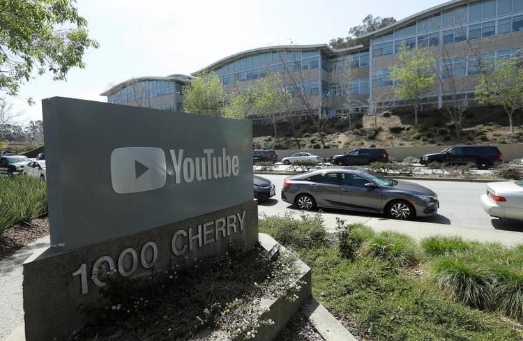 Youtubes hovedkontor på 1000 Cherry Ave. i San Bruno, Californien. Foto: Jeff Chiu/AP