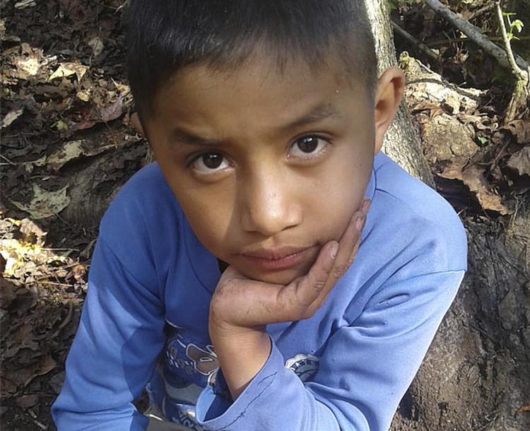 Felipe Gomez Alonzo fra Guatemala blev otte år. Han døde, da han var i USA's varetægt på et hospital i New Mexico.  Foto: Catarina Gomez/AP