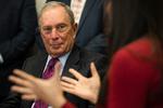 Michael Bloomberg har været borgmester i New York i tre perioder. To af dem som republikaner, en som uafhængig. I dag er han demokrat. Foto: Matt Rourke/AP